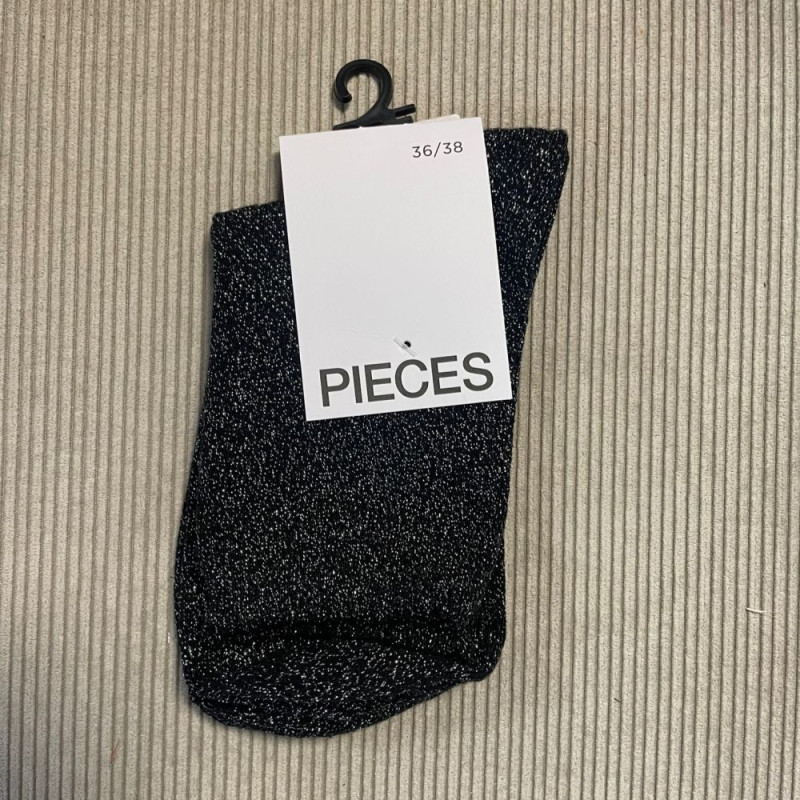 2038 CHAUSSETTE SEBBY SILVER NOIR