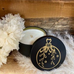 4354 BOUGIE NOEL "BOULE DE...