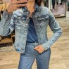 3687 VESTE EN JEAN SHOW