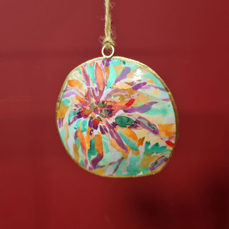 4867 SUSP ROND MULTICOLOR