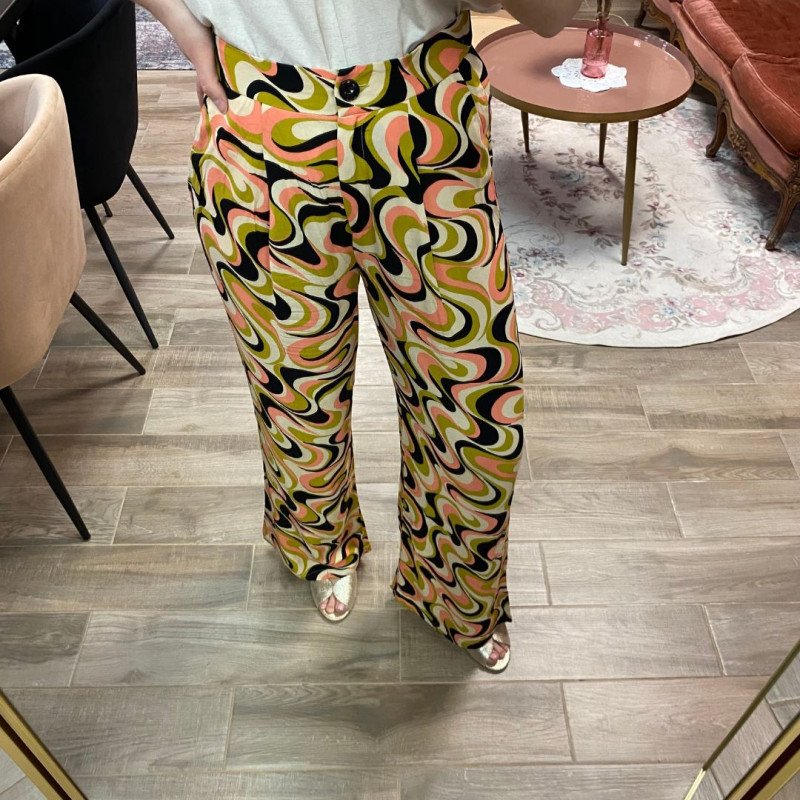 5016 PANTALON ADELINE SPRING YELLOW