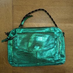 5002 SAC NAINA VERT METALLIQUE