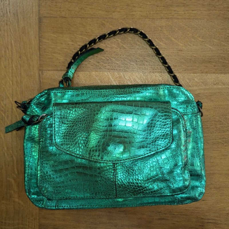 5002 SAC NAINA VERT METALLIQUE