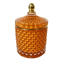 GLASS JAR ORANGE