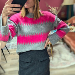 5826 PULL MARBEL FUCHSIA...