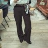 5352 PANTALON DANTA WIDE CHOCOLAT
