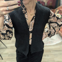6151 GILET SM MARVIA NOIR