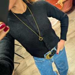 6019 CARDIGAN ORSINA NOIR