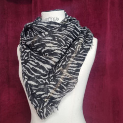 6153 FOULARD TASSELO ZEBRA