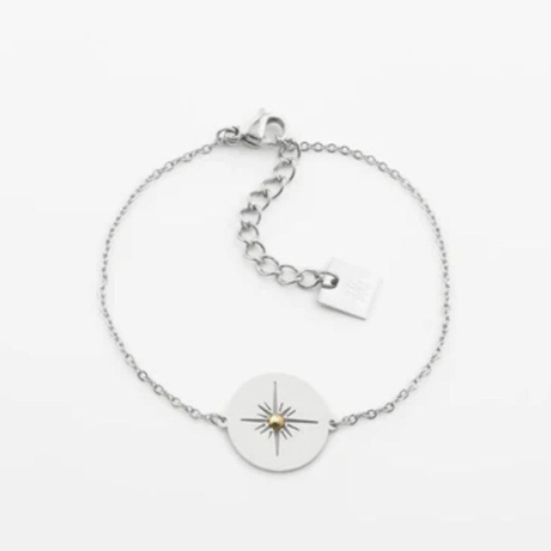5628 BRACELET AZTEQUE ARGENTE