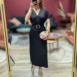 6018 ROBE ORIA NOIRE