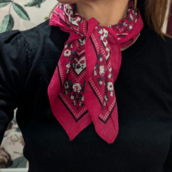 6168 FOULARD SANISTY CERISE