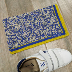 6433 FOULARD PARADIS BLUING