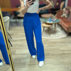 5190 PANTALON CHANTA BLEU ROI