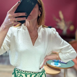 6439 BLOUSE LOU IVOIRE