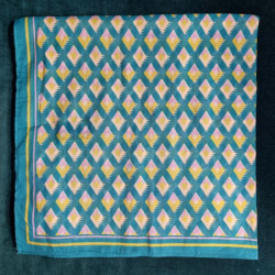 6432 FOULARD PEBBLE GREEN...