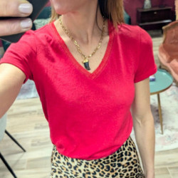 6201 T SHIRT PEPITO ROUGE