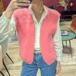 6493 GILET SM NAYA FUSHIA