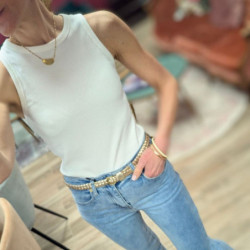 6443 TOP SOLA WHITE