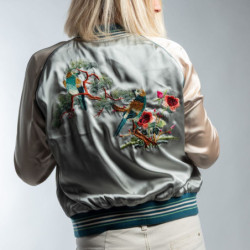 6435 BOMBER MADISON LUNAR GREY