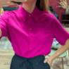 6506 CHEMISE MC SIJA FUCHSIA