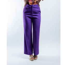6210 PANTALON LARGE VIOLET