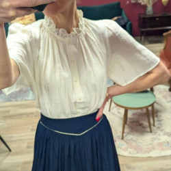 6589 BLOUSE ALBA IVOIRE