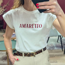 6608 T-SHIRT RICARDO  ROUGE