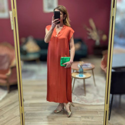 6534 ROBE COL MAO SILKY...