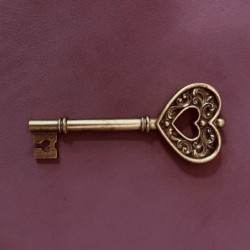 6392 DECO MURALE CLE COEUR