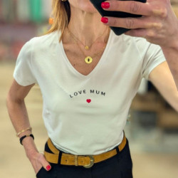 6730 T SHIRT SERIMA LOVE MUM