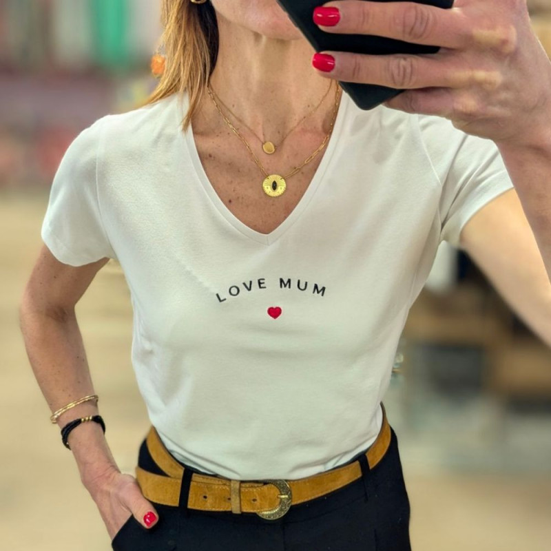 6730 T SHIRT SERIMA LOVE MUM