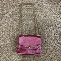 6189 SAC CUIR NUAGE FUSHIA