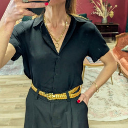 6584 CHEMISE JOELLA BLACK