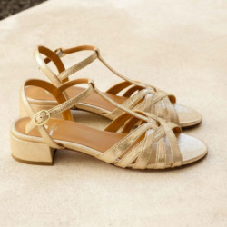 6799 SANDALES CAPRI CHAMPAGNE