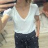 5411 TEE SHIRT ELVIE BLANC
