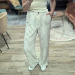 6407 PANTALON PAULINE RAYURE