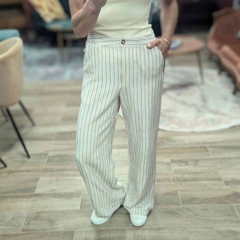 6407 PANTALON PAULINE RAYURE