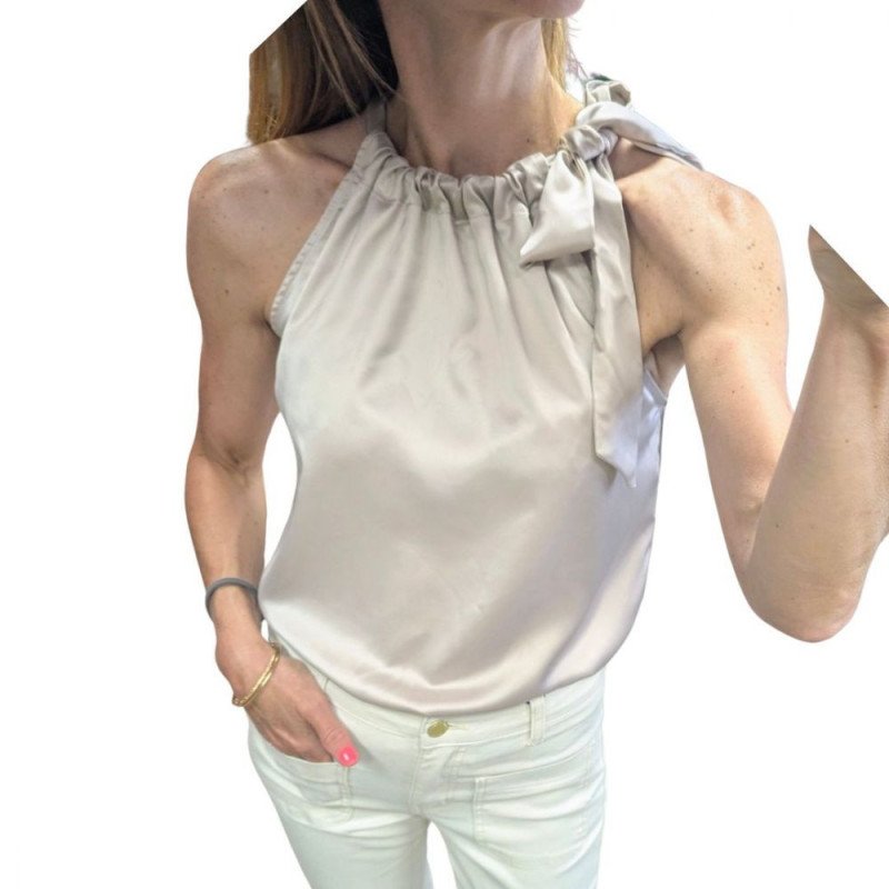 5078 BLOUSE ESTO CEMENT GRIS