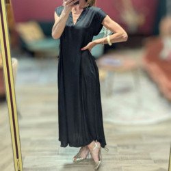 6579 ROBE COL MAO SILKY...