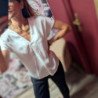 4061 BLOUSE ELLETTE SATIN BLANC