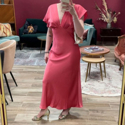 6901 ROBE ELISA BOIS DE ROSE