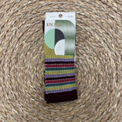 7090 CHAUSSETTES RIB STRIPE...