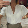 6986 TOP TACHA ECRU