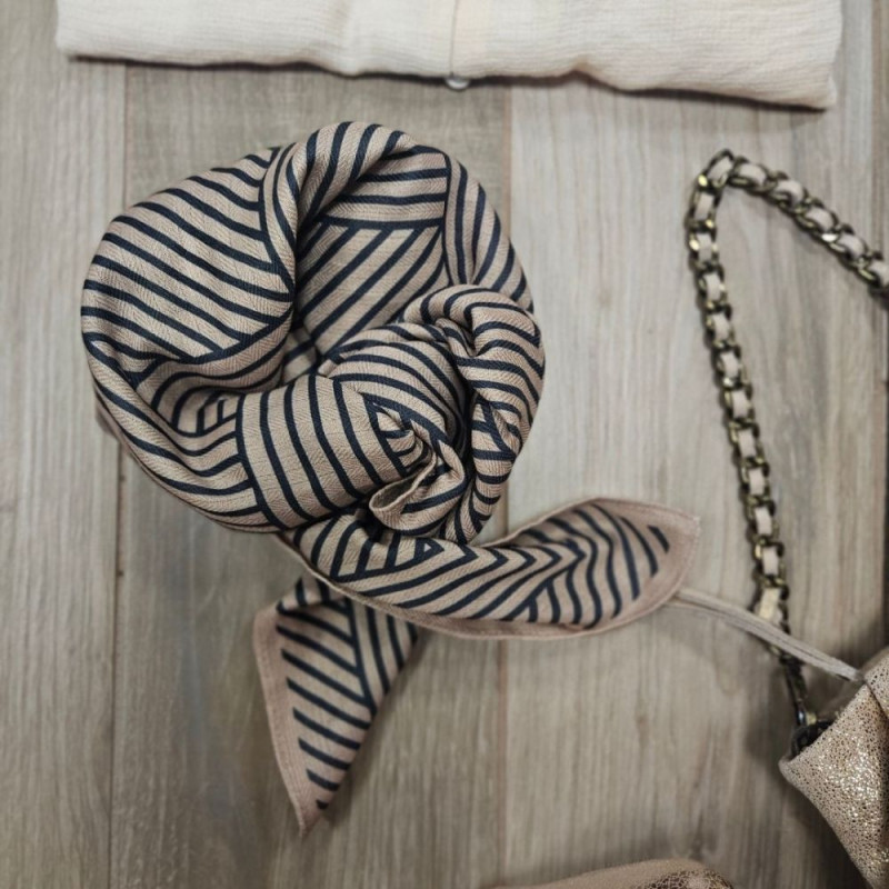 6973 FOULARD WICLY BLACK MIX