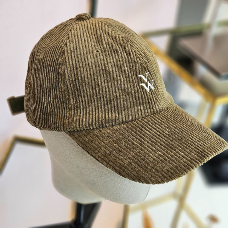 6886 CASQUETTE VELOURS KAKI