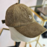6886 CASQUETTE VELOURS KAKI
