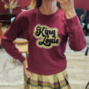 7065 SWEAT FEBE PEACHY CABERNET RED