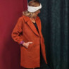 7114 MANTEAU NIA PATINA BROWN
