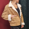 7118 MANTEAU NATACHA CAMEL
